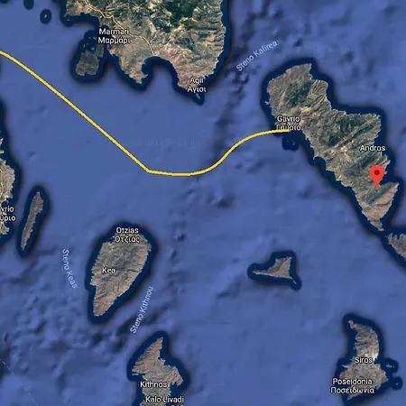 Διαμέρισμα Blue Beside Stone Tower 1690 • Andros