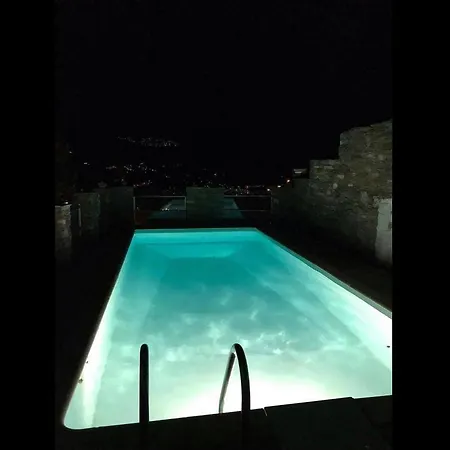 Blue Beside Stone Tower 1690 • Andros Διαμέρισμα