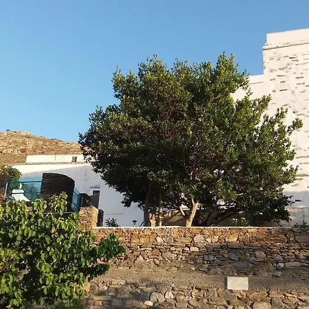 Blue Beside Stone Tower 1690 • Andros